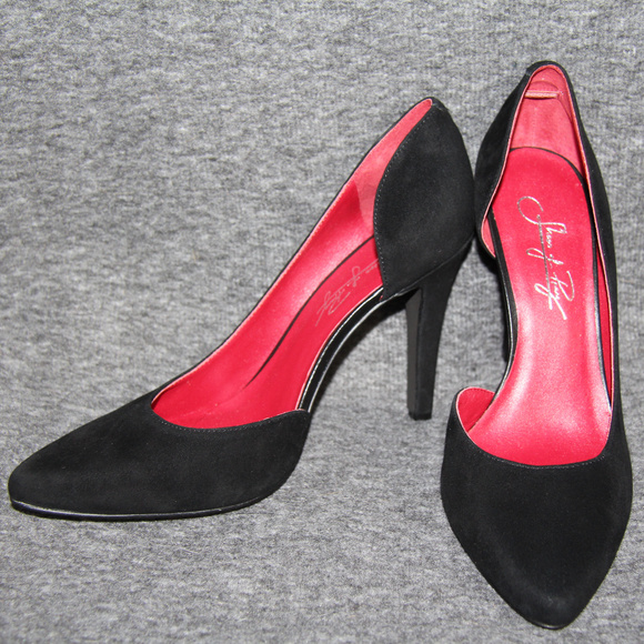 Shoes of Prey Shoes - Shoes of Prey elegant black & red heels